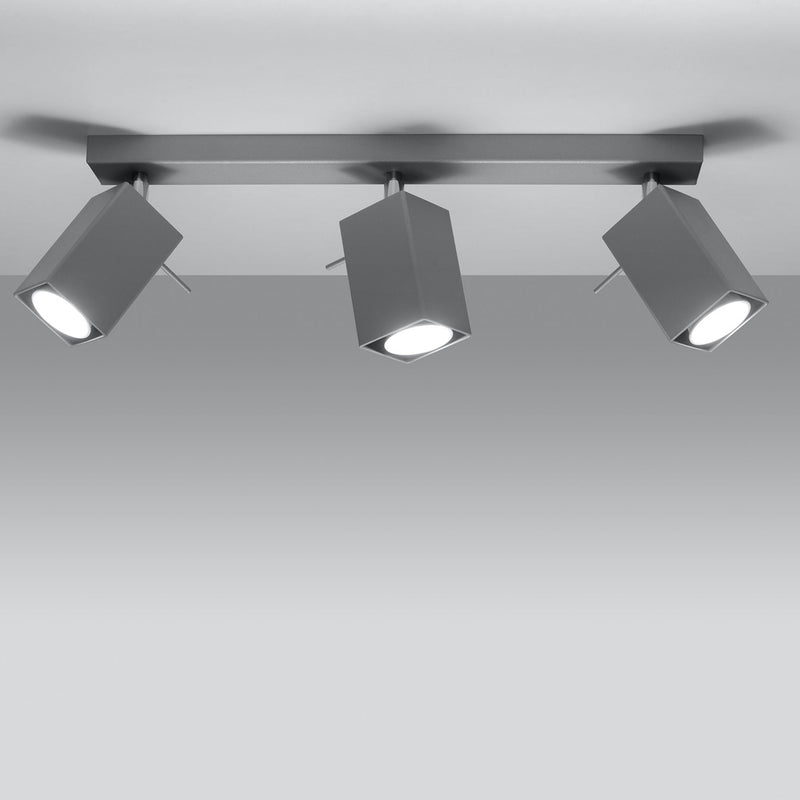 Ceiling lamp MERIDA 3 grey