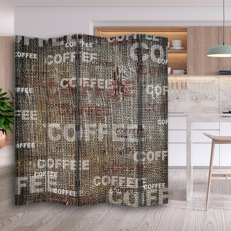 Room divider Double-sided, Coffee