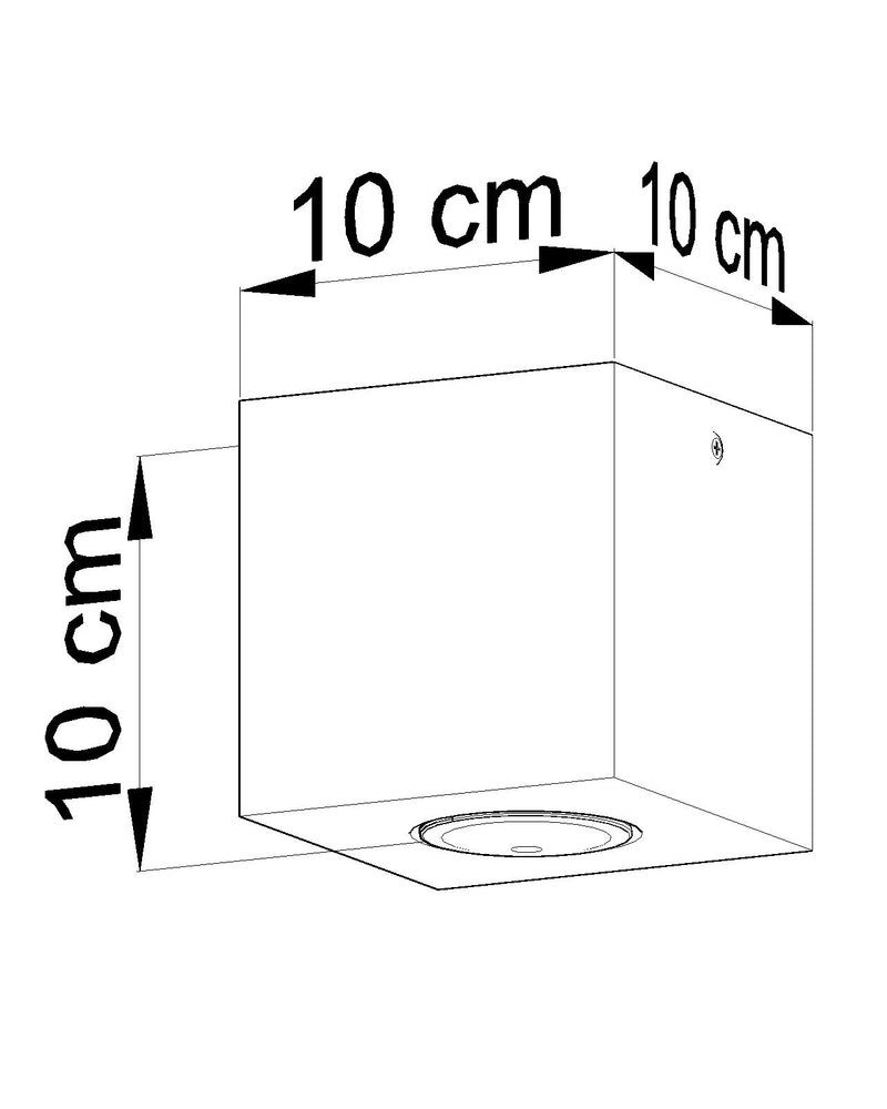 Lampada da soffitto QUAD in legno