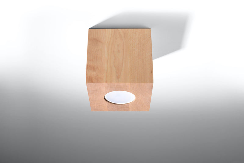 Lampada da soffitto QUAD in legno