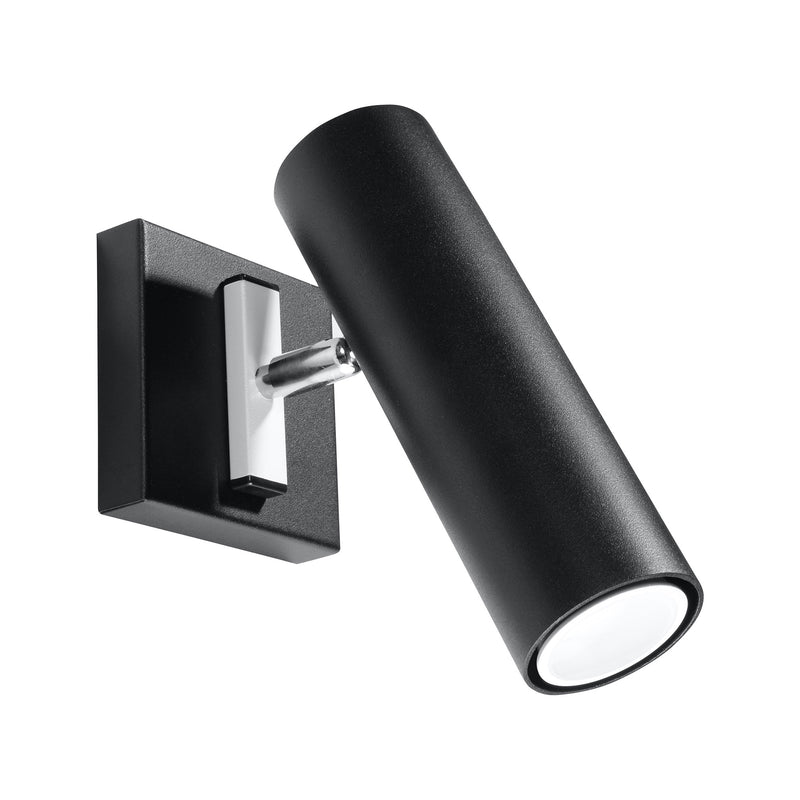 Wall lamp DIREZIONE black