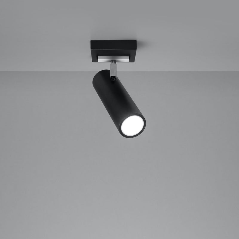 Ceiling lamp DIREZIONE 1 black