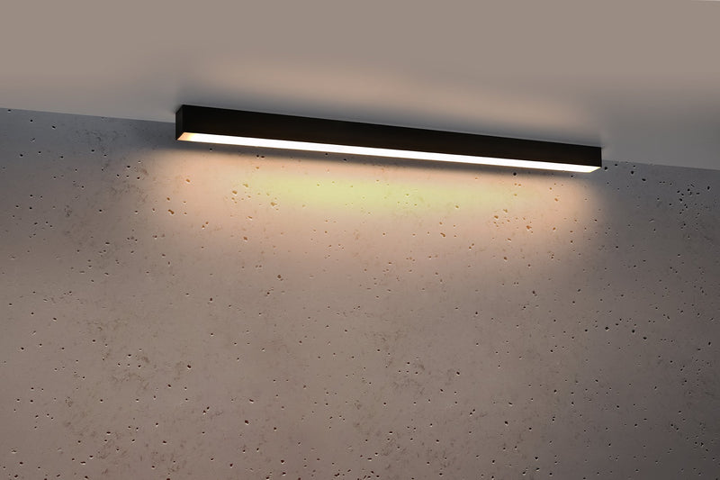 Lampada da soffitto PINNE 95 nera