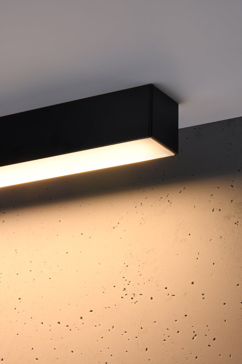 Lampada da soffitto PINNE 95 nera