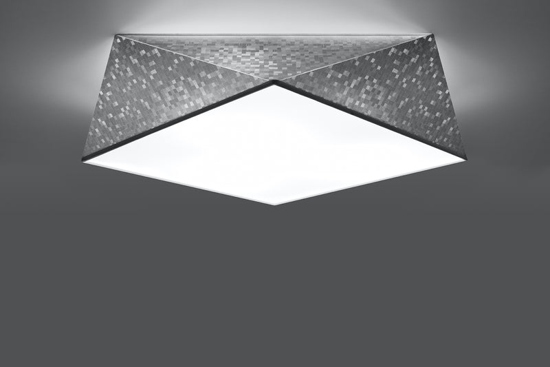 Plafond HEXA 45 argent