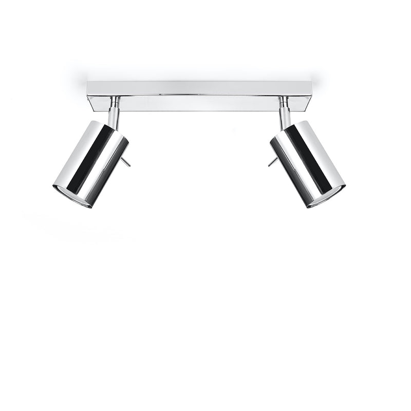 Lampada da soffitto RING 2 cromo