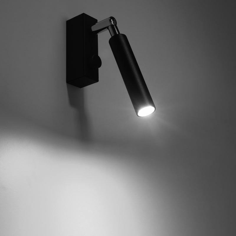 Lámpara de pared EYETECH 1 negro