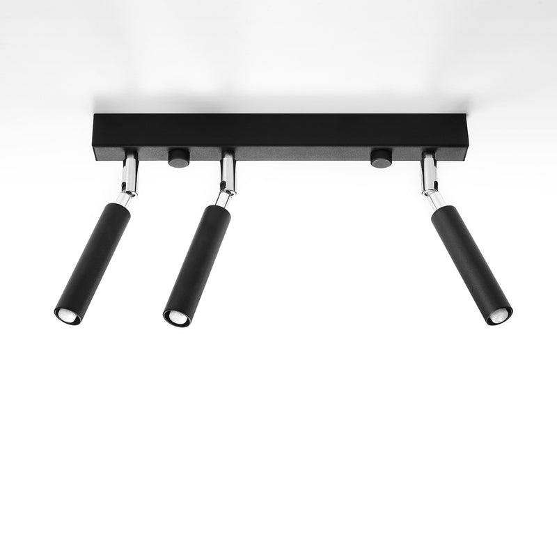 Ceiling lamp EYETECH 3 black