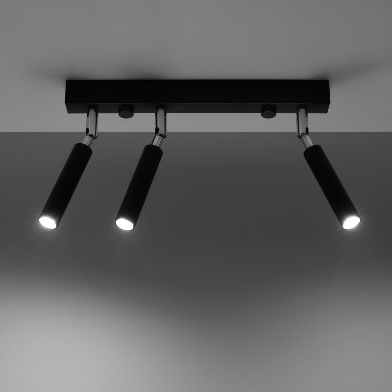 Ceiling lamp EYETECH 3 black