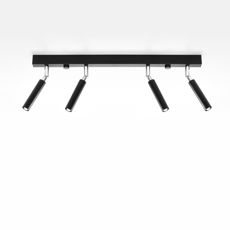 Ceiling lamp EYETECH 4 black