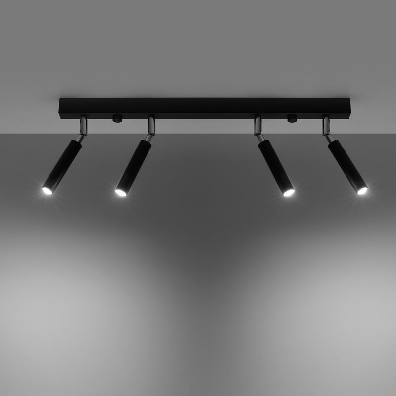 Ceiling lamp EYETECH 4 black