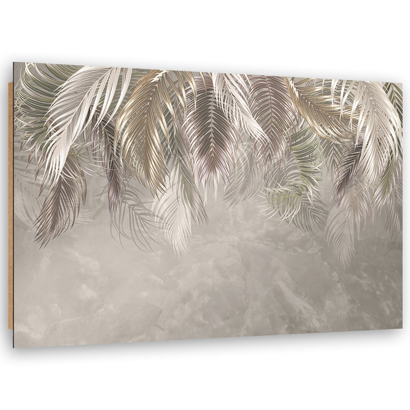 Deco panel print, Palm leaves