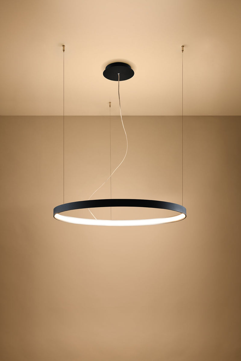 Lampadario RIO 78 nero 3000K