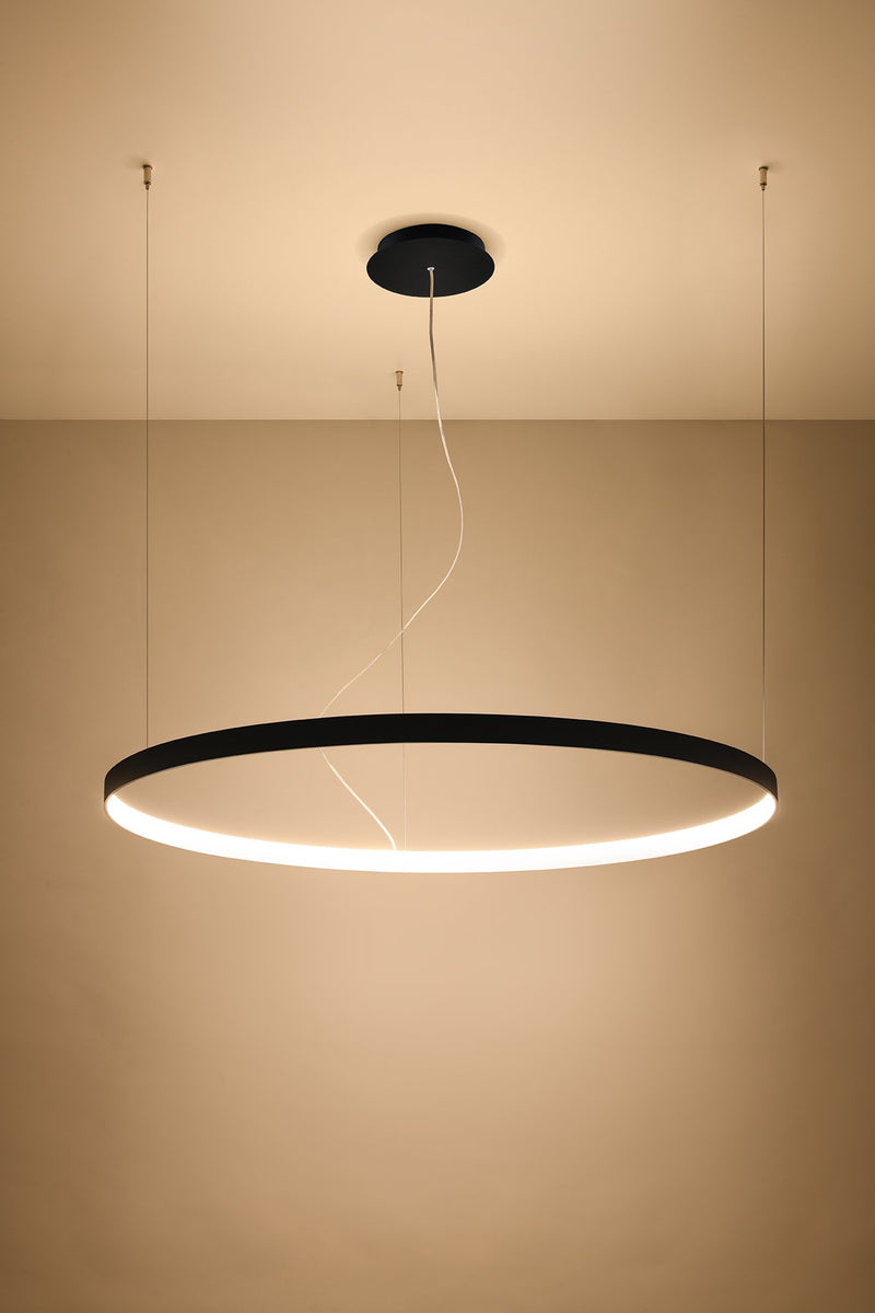 Lampadario RIO 110 nero 3000K