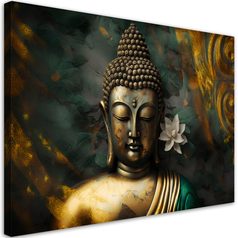 Canvas print, Buddha Zen Abstraction