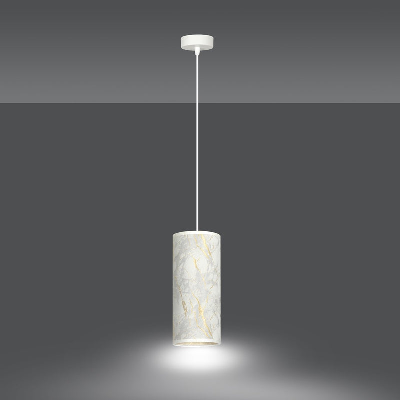 KARLI pendant lamp 1L, D10 white, E14