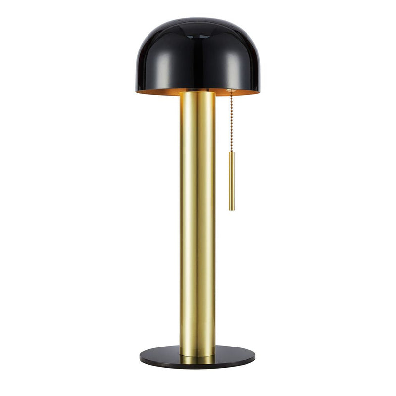 COSTA Table 1L Black/Brushed brass