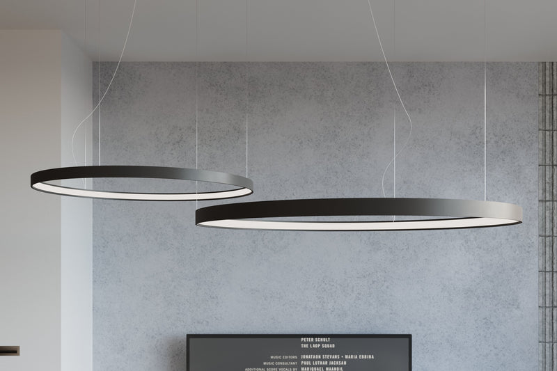 Lampadario RIO 110 nero 4000K