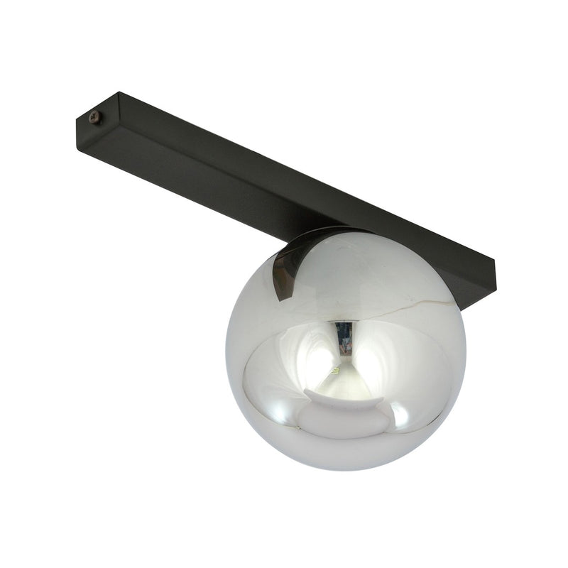 FIT ceiling lamp 1L, D14 black, E14