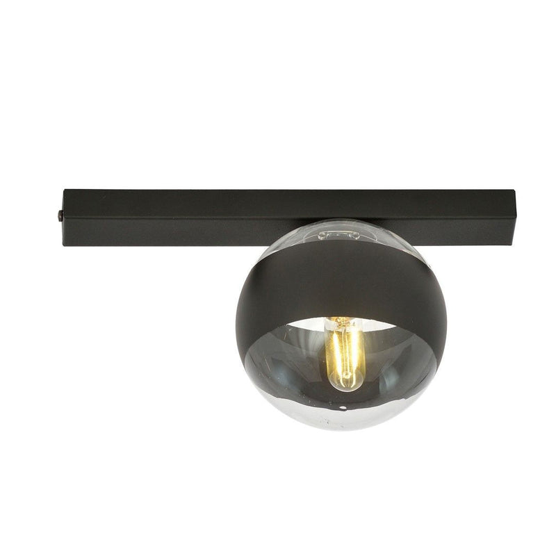 FIT ceiling lamp 1L, D14 black, E14