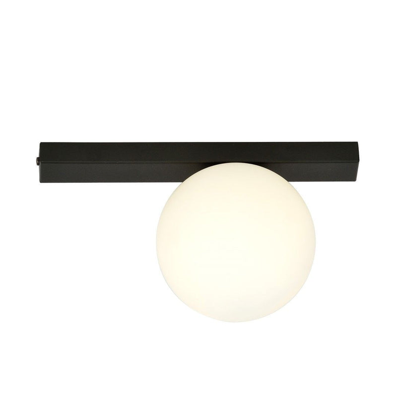 FIT ceiling lamp 1L, D15 black, E14