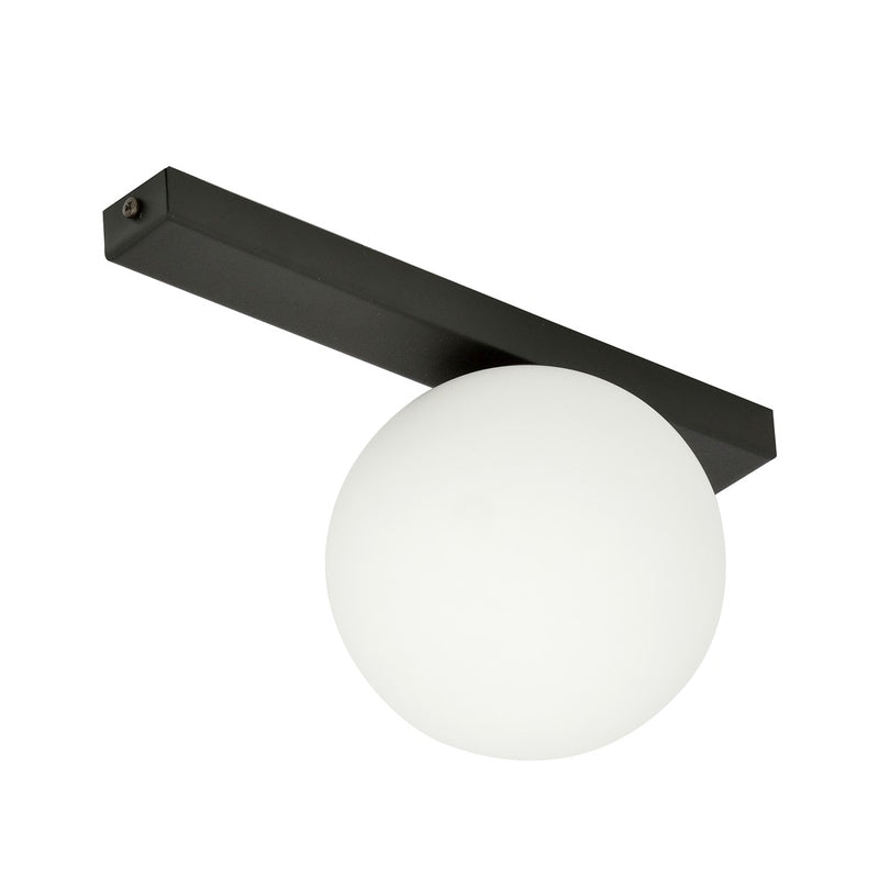 FIT ceiling lamp 1L, D15 black, E14