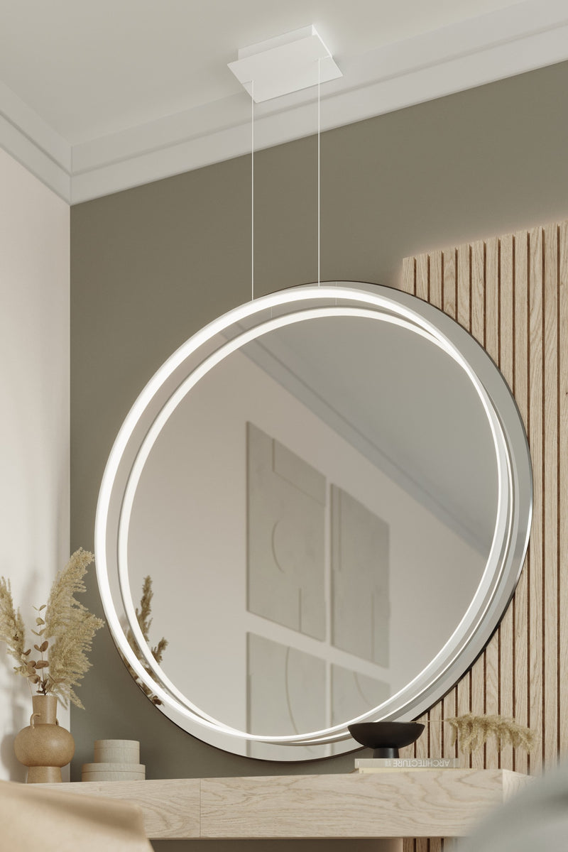 Pendant lamp RIO 55 white 3000K