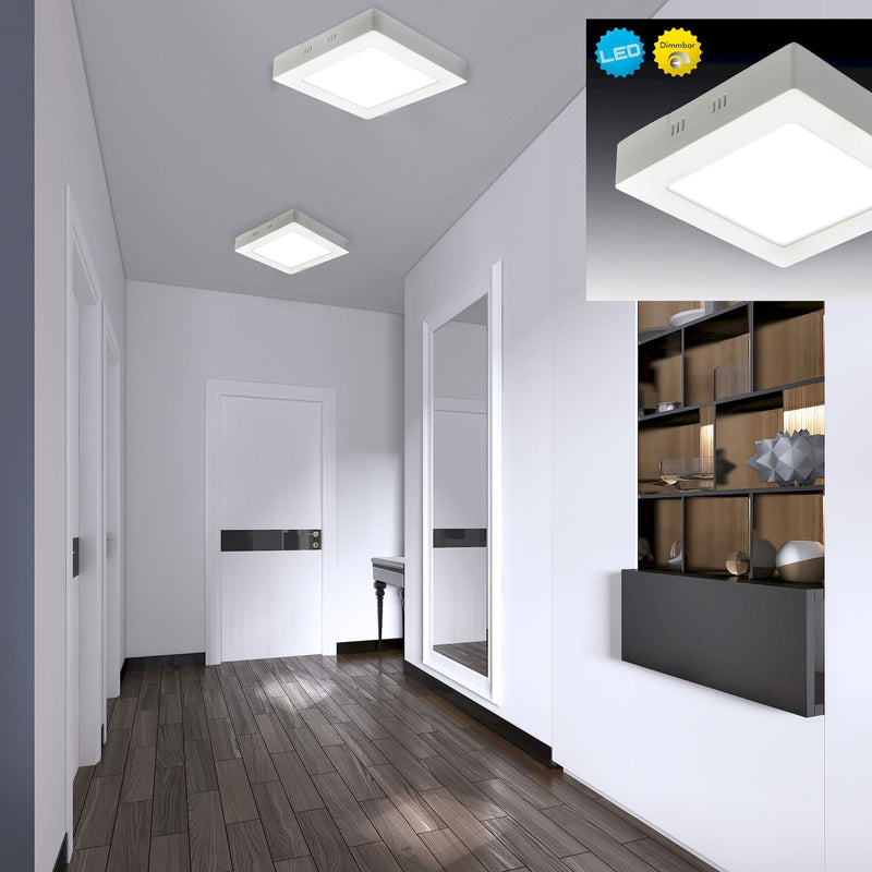 LED Surface-mounted Panel Light Dimmable Dimplex