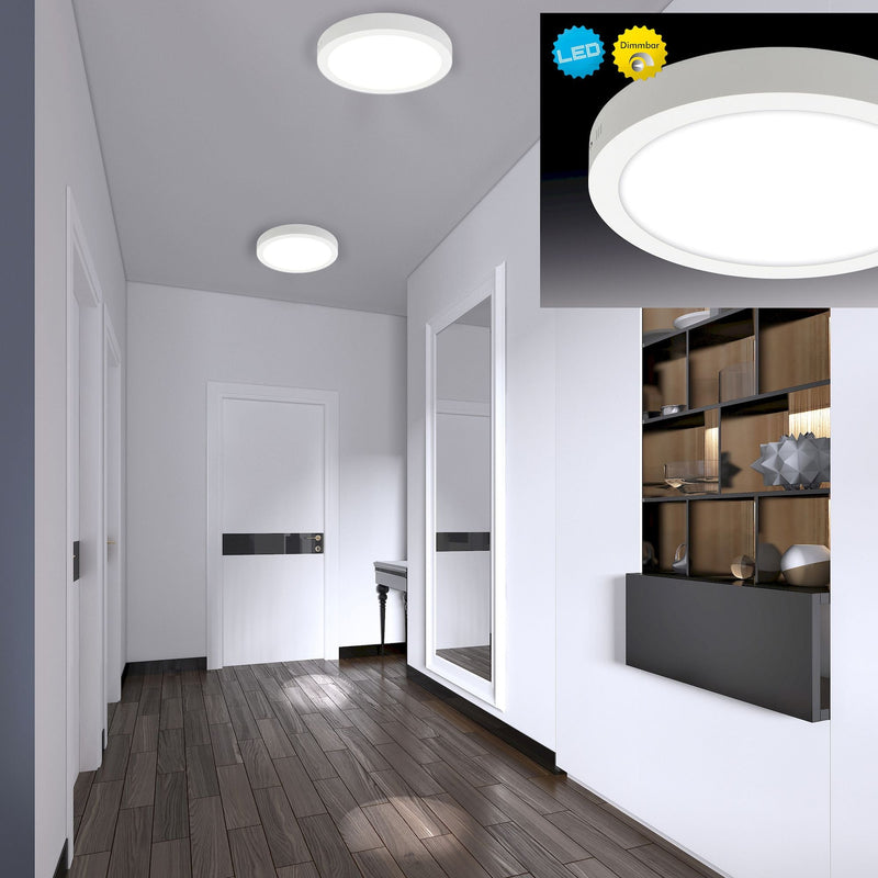 LED Surface-mounted Panel Light Dimmable Dimplex