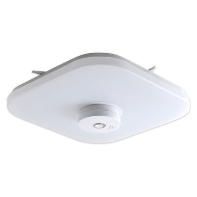 LED Ceiling Light "Neapel" with Smoke Detector