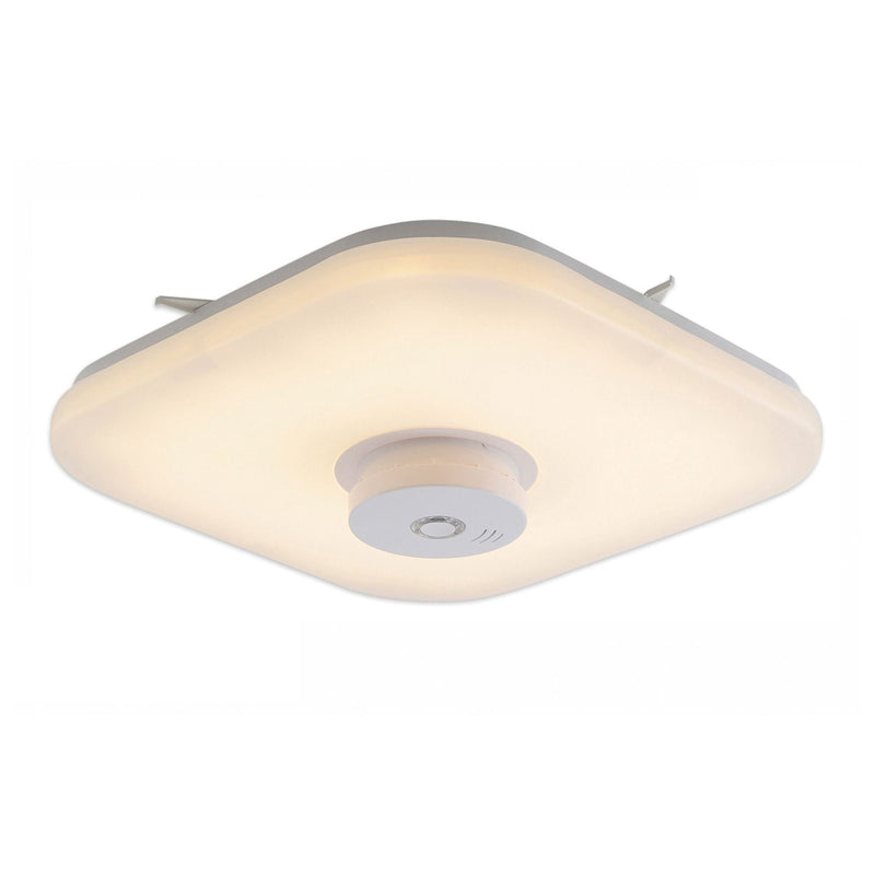 LED Ceiling Light Neapel with Smoke Detector