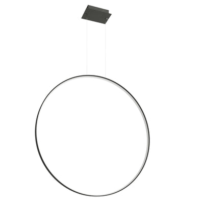 Pendant lamp RIO 110 black 4000K