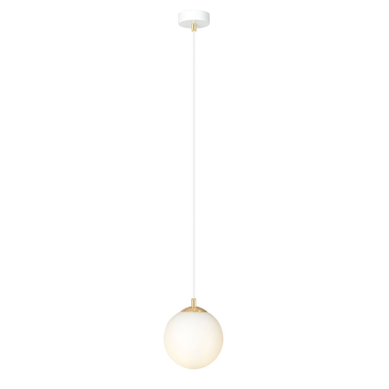 ROYAL pendant lamp 1L, D14 white, E14