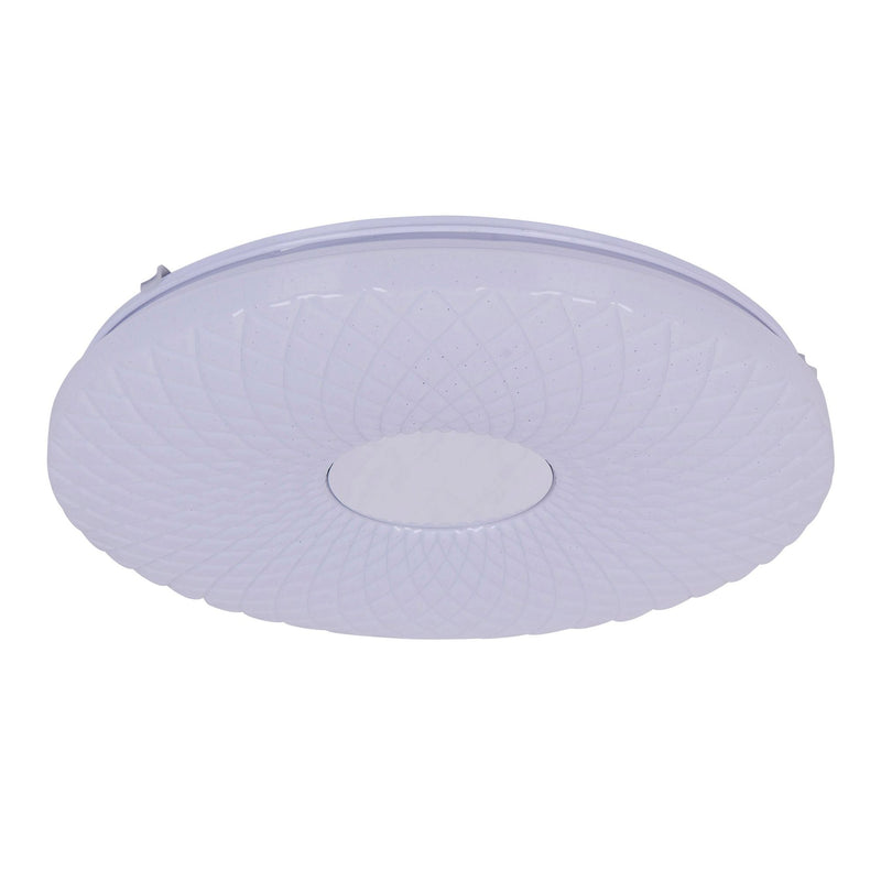 LED Ceiling Light Porto with crystal effect d: 48cm