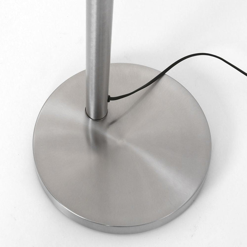 Floor lamp Synna glass steel LED 5 lamps