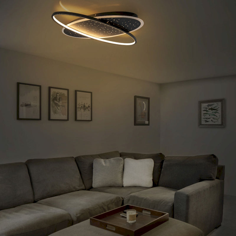Lámpara de techo LED l: 60 cm Stelaris