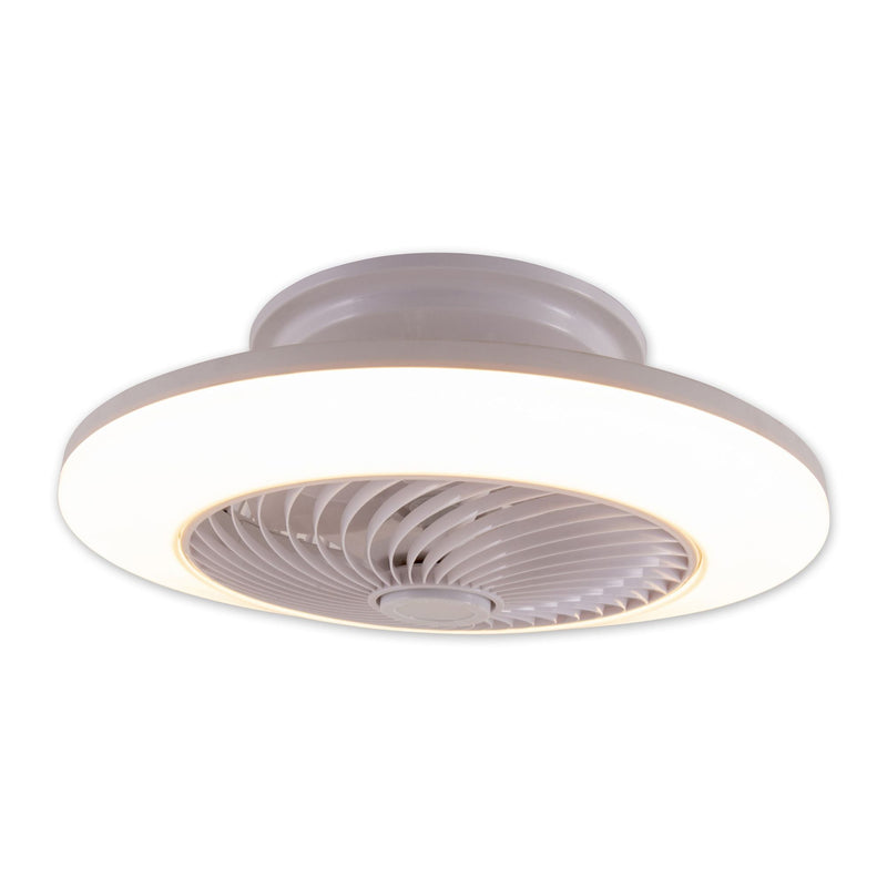 LED Ceiling Light with Fan Adoranto d: 55cm