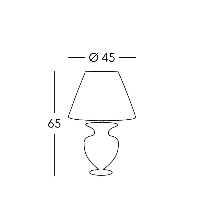 Table lamp ANFORA textile