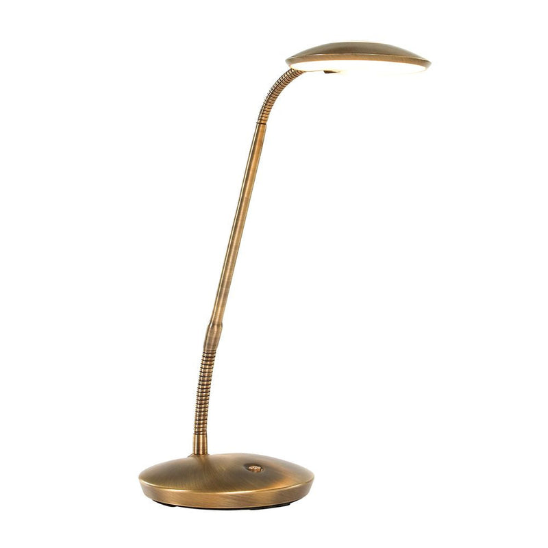 Desk lamp Zenith LED plastic bronze LED