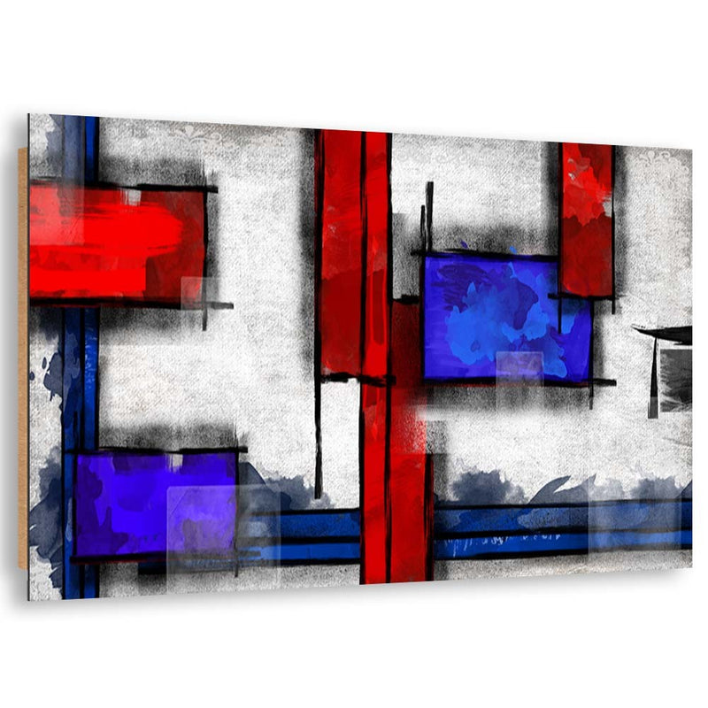 Deco panel print, Geometric abstraction