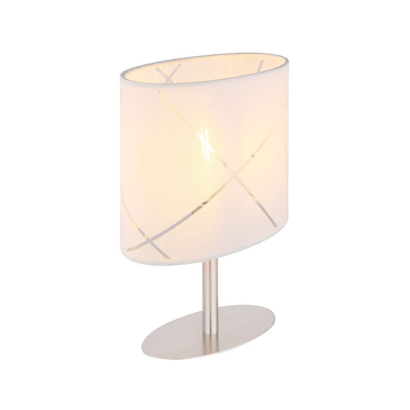 Lampe de table Globo Lighting ARLANA métal nickel E14