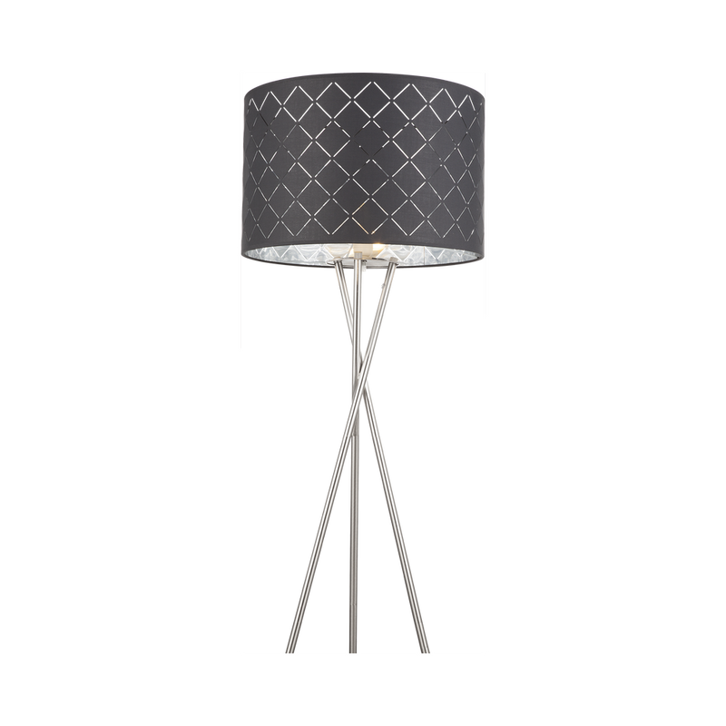 Floor lamp Globo Lighting KIDAL metal nickel E27