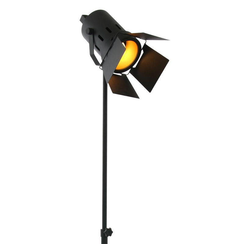Floor lamp Carrг metal chrome E27