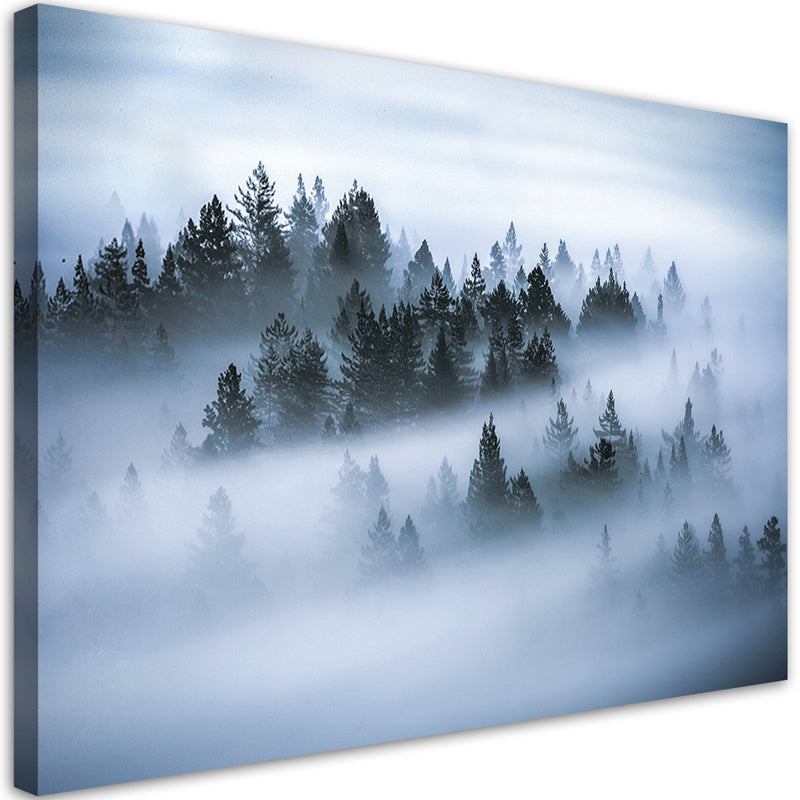 Cuadro, Bosque en la niebla