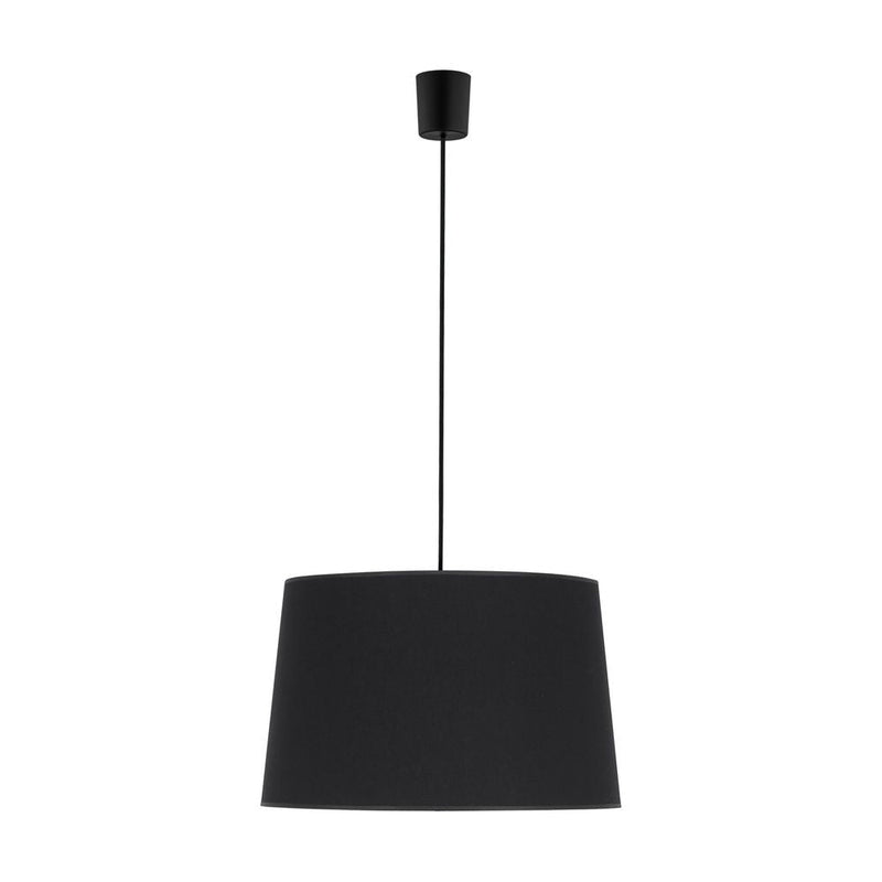 Pendant lamp MAJA plastic black E27 1 lamp