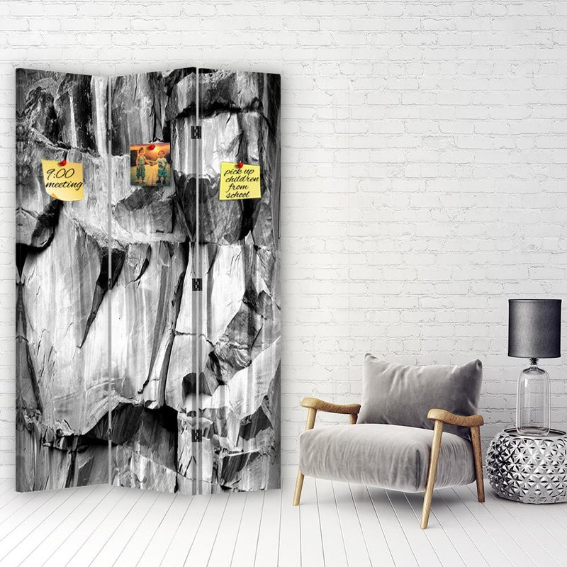 Room divider Double-sided PIN IT, Extravagant grey