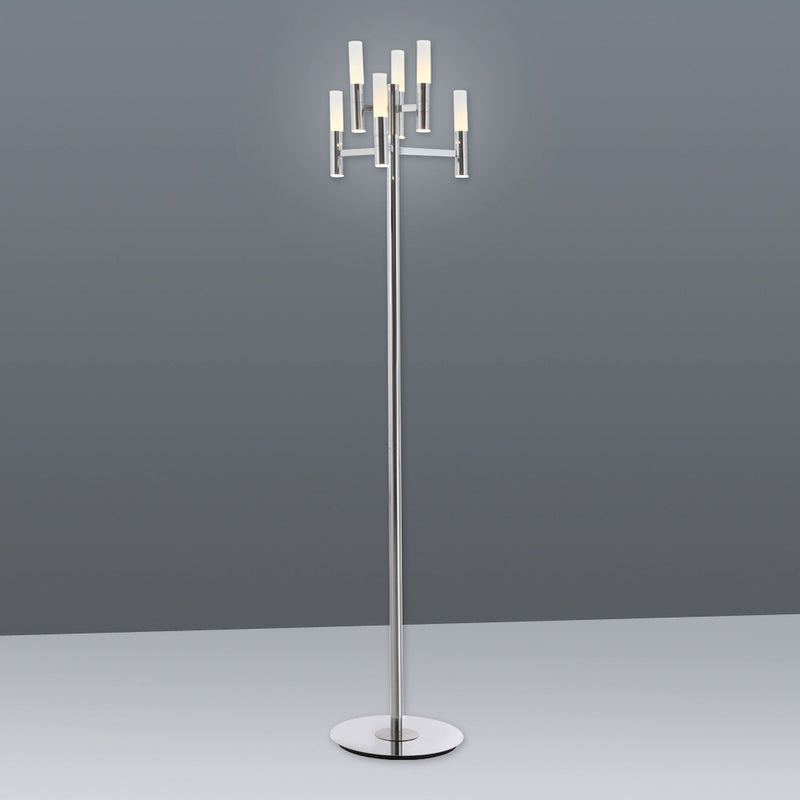 LED Floor Lamp 6-winged Up/Down Castle