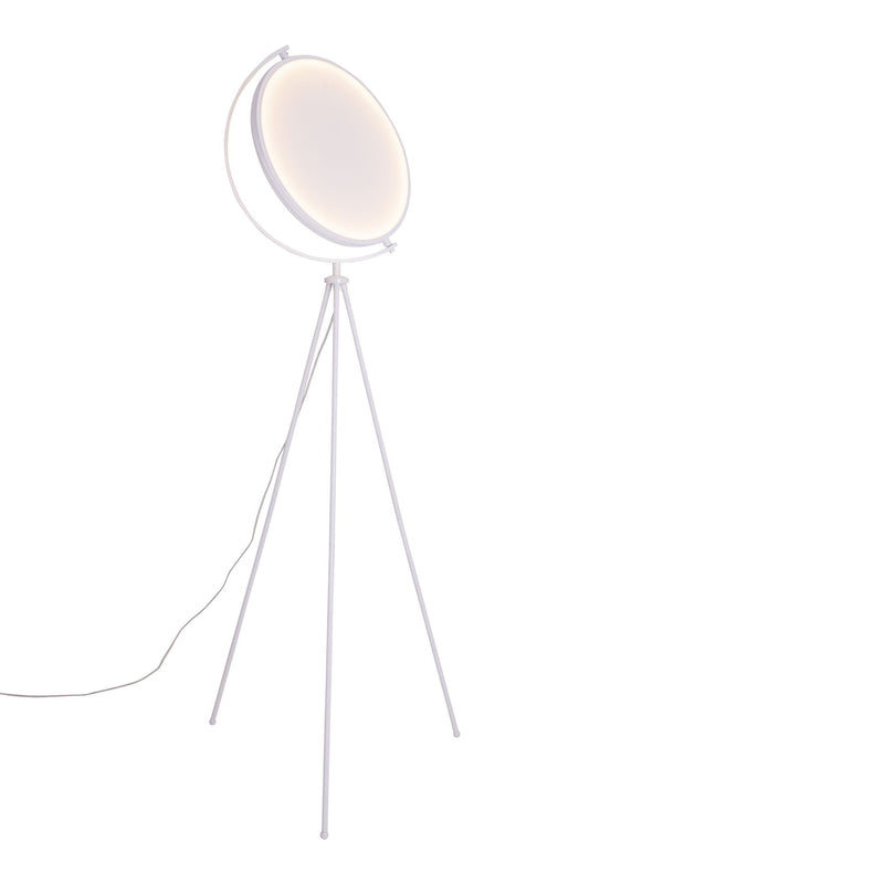 Fabric Floor Lamp Munega h: 156cm