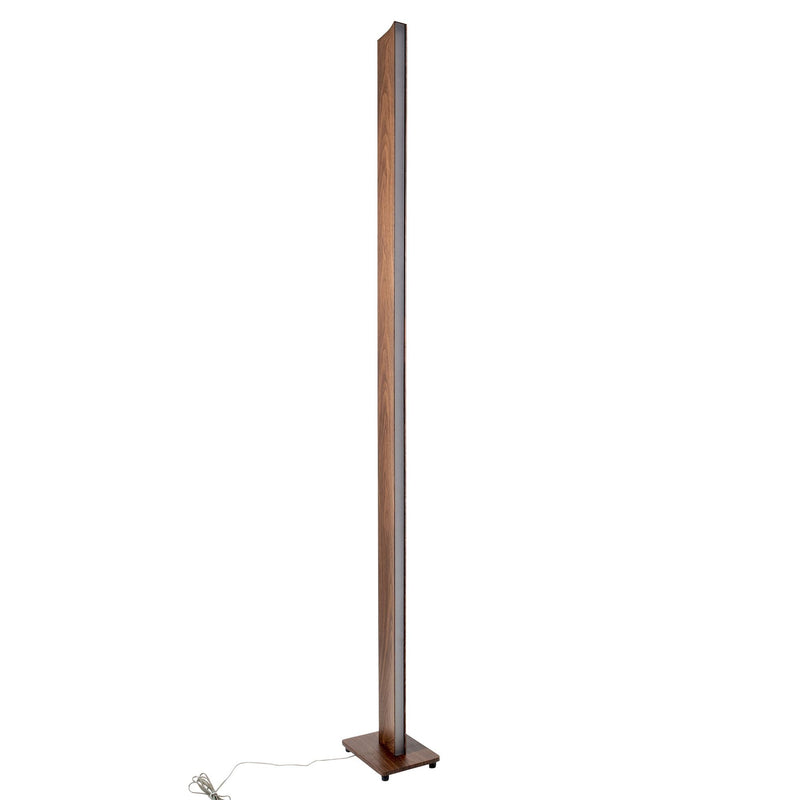 LED Floor Lamp "Madera" h: 152cm natural