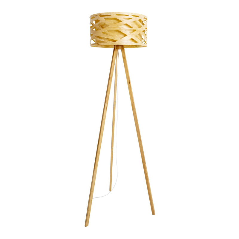 Floor Lamp with Bamboo h: 148cm "Finja"